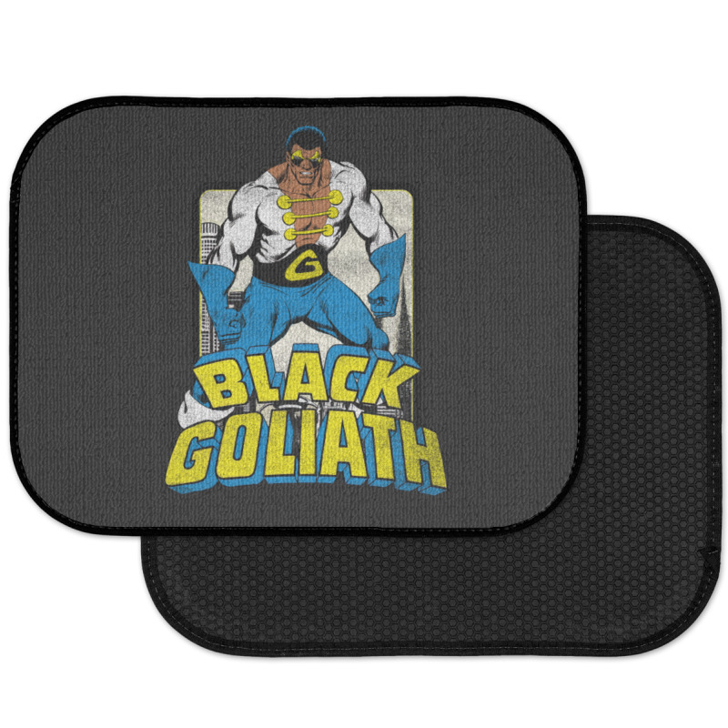 Black Goliath - Dr. Bill Foster (distressed) Rear Car Mat | Artistshot