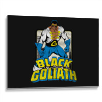 Black Goliath - Dr. Bill Foster (distressed) Metal Print Horizontal | Artistshot