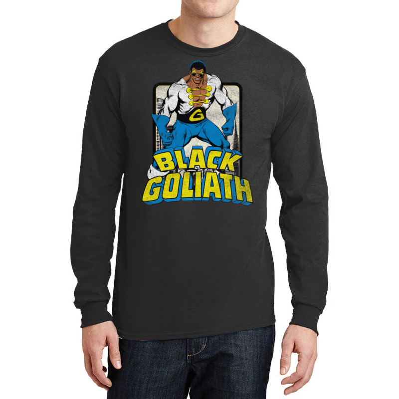 Black Goliath - Dr. Bill Foster (distressed) Long Sleeve Shirts | Artistshot