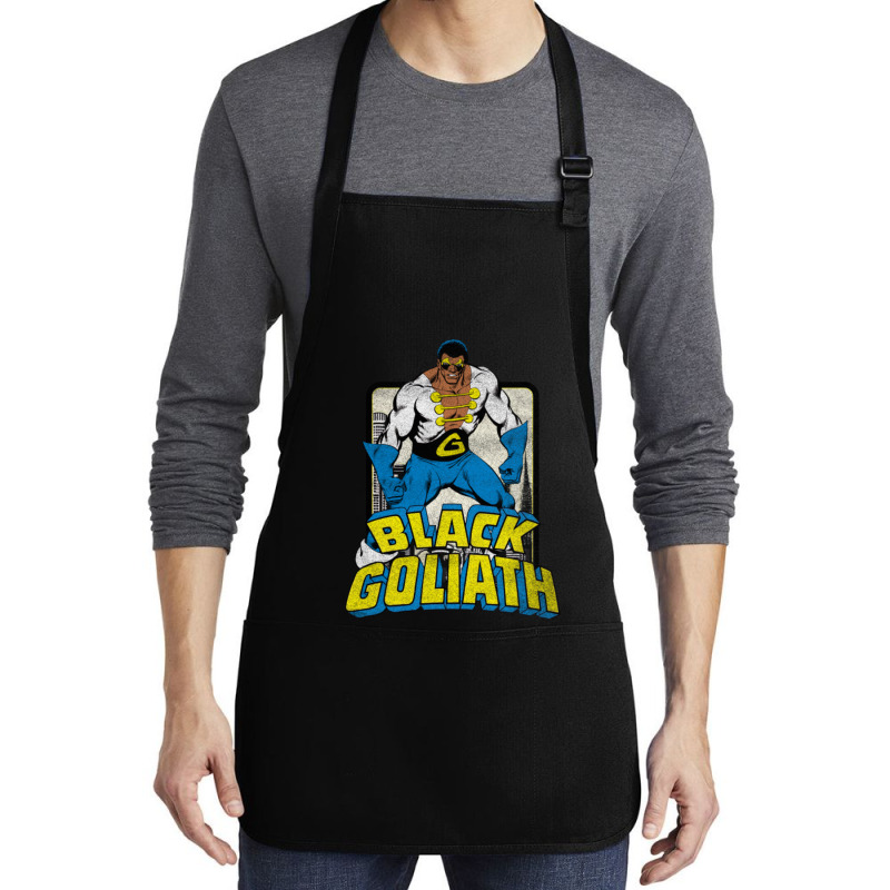 Black Goliath - Dr. Bill Foster (distressed) Medium-length Apron | Artistshot