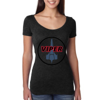 Battlestar Galactica - Viper Mark Ii Women's Triblend Scoop T-shirt | Artistshot