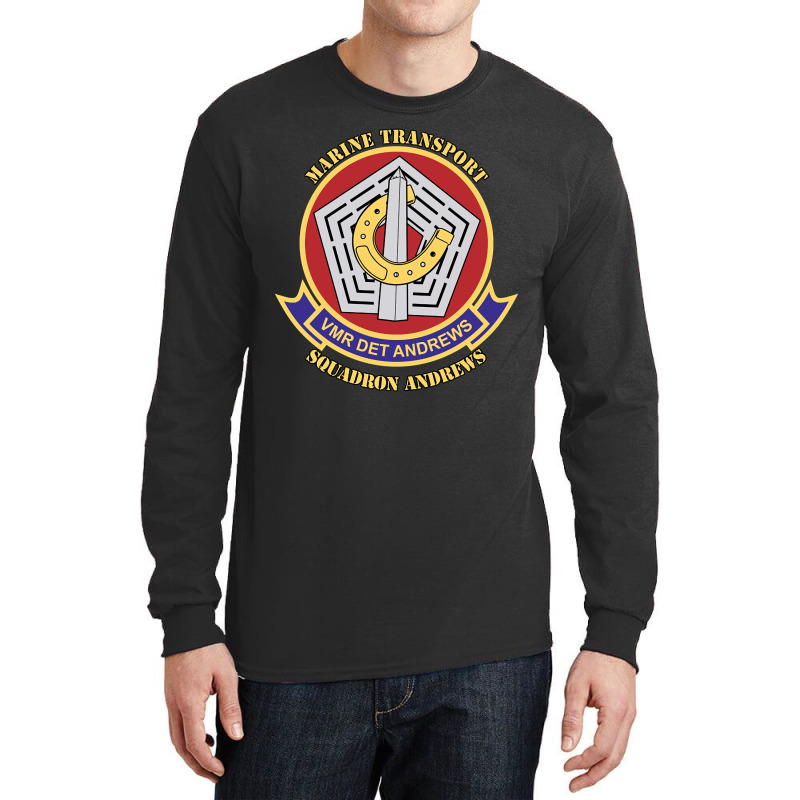 Marine Transport Squadron Andrews, Marine Transport, Squadron Andrews, Long Sleeve Shirts | Artistshot