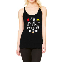 Celebrate Family Game Night Board Games Card Games Racerback Tank | Artistshot