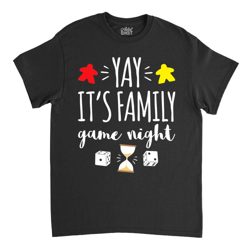 Celebrate Family Game Night Board Games Card Games Classic T-shirt | Artistshot