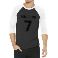 Building 7 - Controlled Demolition 3/4 Sleeve Shirt | Artistshot