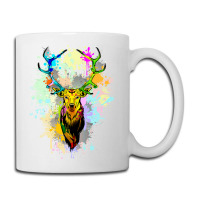 Deer Popart Dripping Paint, Deer Pop Art, Dripping Paint, Deer Drippin Coffee Mug | Artistshot