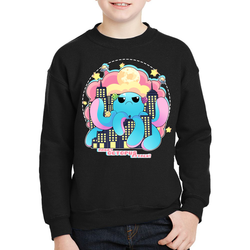 Angry Octopus Attack, Angry Octopus, Attack, Funny Angry Octopus, Angr Youth Sweatshirt by SHOPTTTTR5 | Artistshot