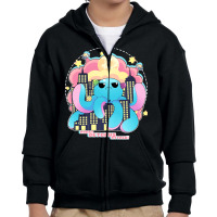 Angry Octopus Attack, Angry Octopus, Attack, Funny Angry Octopus, Angr Youth Zipper Hoodie | Artistshot