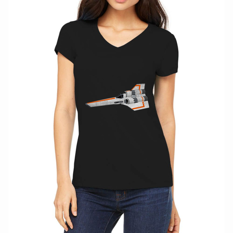 Battlestar Galactica Tos Viper I Women's V-Neck T-Shirt by cm-arts | Artistshot