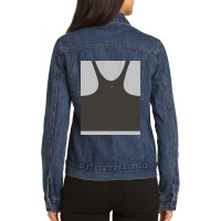 Battlestar Galactica Uniform Tank Graphic Ladies Denim Jacket | Artistshot