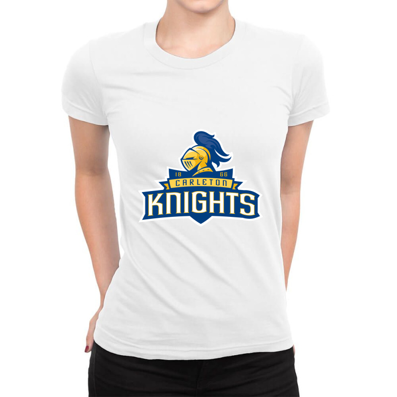 Carleton College Knights Ladies Fitted T-Shirt by ayiayimg | Artistshot