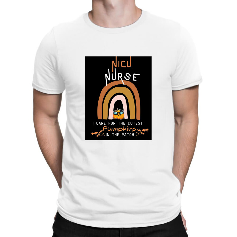 Rainbow Nicu Nurse  Cutest Pumpkins In The Patch Halloween Rn T-shirt | Artistshot