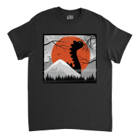 Black Dinosaur Under The Sun, Black Dinosaur, The Sun, Black Dinosaur  Classic T-shirt | Artistshot