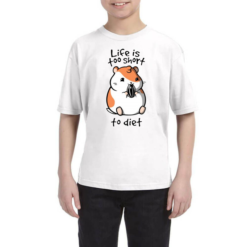 Life Is Too Short To Diet For Light Youth Tee | Artistshot