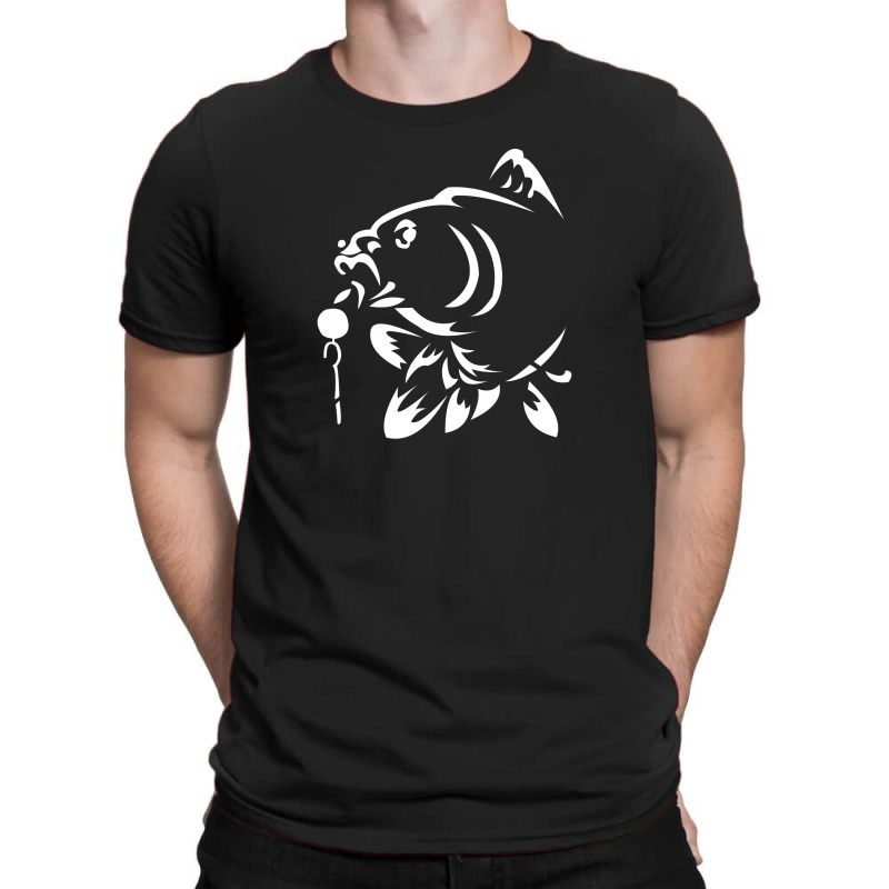 Carp Fishing T-shirt. By Artistshot