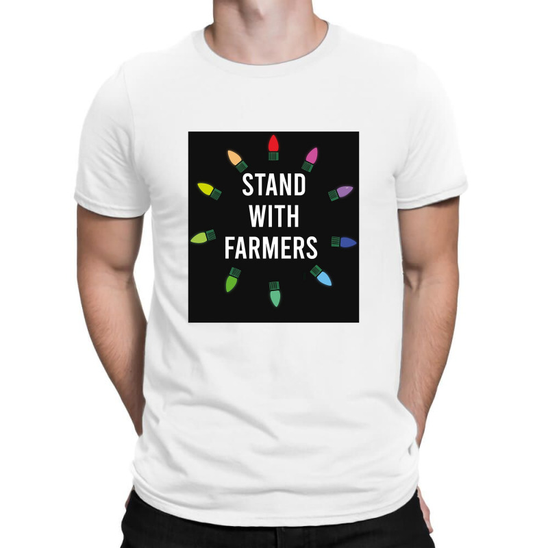 Stand With Farmers, Happy Christmas T-shirt | Artistshot