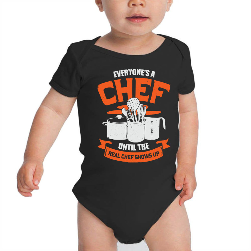 Chef T  Shirt Funny Cooking Profession Chef Gift T  Shirt Baby Bodysuit by pintailminnow | Artistshot