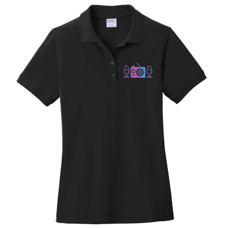 Best Ham Radio Cool Radio Operator Ladies Polo Shirt by Gibbons Washburn | Artistshot