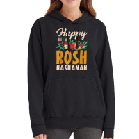 Happy Rosh Hashanah Shofar Jews Holiday Jewish New Year T Shirt Vintage Hoodie | Artistshot