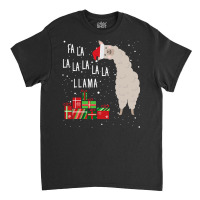 Fa La La Llama   Llama Christmas  Women Men Kids Classic T-shirt | Artistshot