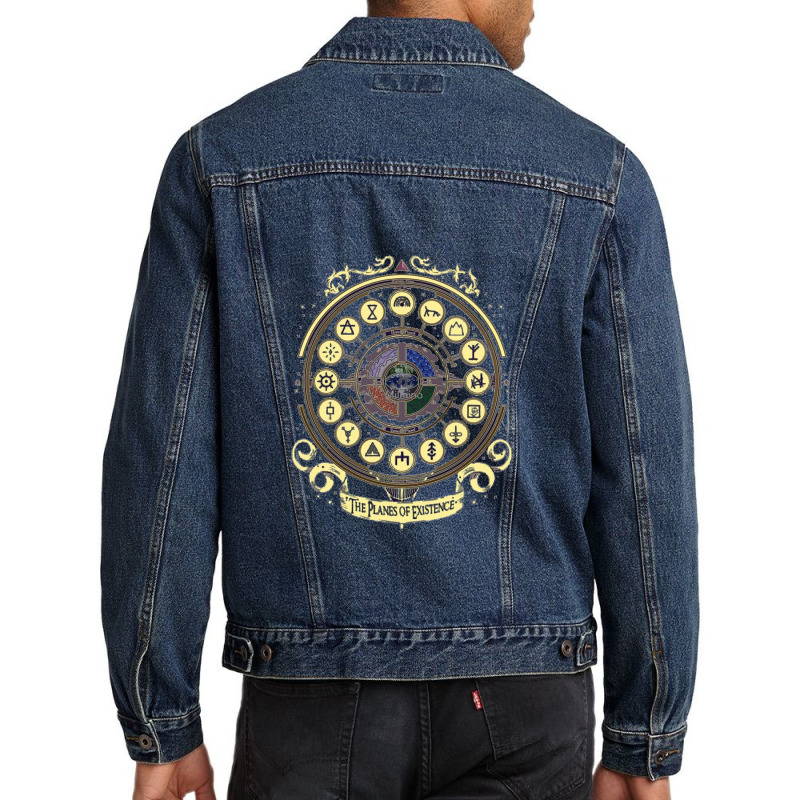 The Planes Of Existence Men Denim Jacket | Artistshot