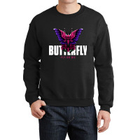 Butterfly Fly Or Die, Butterfly Fly Or Die Vintage, Butterfly Fly Or D Crewneck Sweatshirt | Artistshot