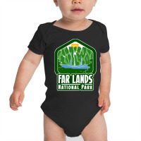 Far Lands National Park Baby Bodysuit | Artistshot