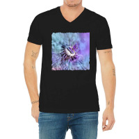 Butterfly In Spring Colors, Butterfly In Spring, Butterfly Spring, But V-neck Tee | Artistshot