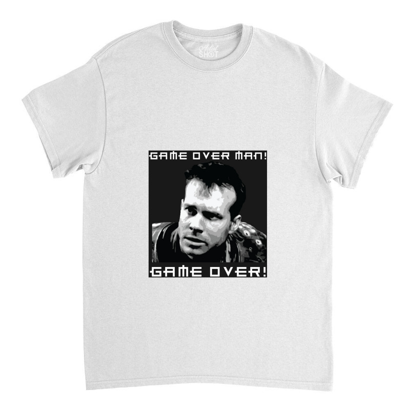 Game Over Man Game Over Quote Classic T-shirt by baikteman | Artistshot