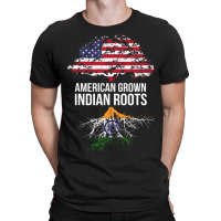 American Grown With Indian Roots India T-shirt | Artistshot