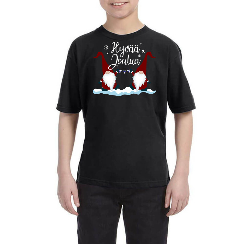 Finnish Merry Christmas Finland Gift Tee Hyvaa Joulua Youth Tee by thutrinh | Artistshot