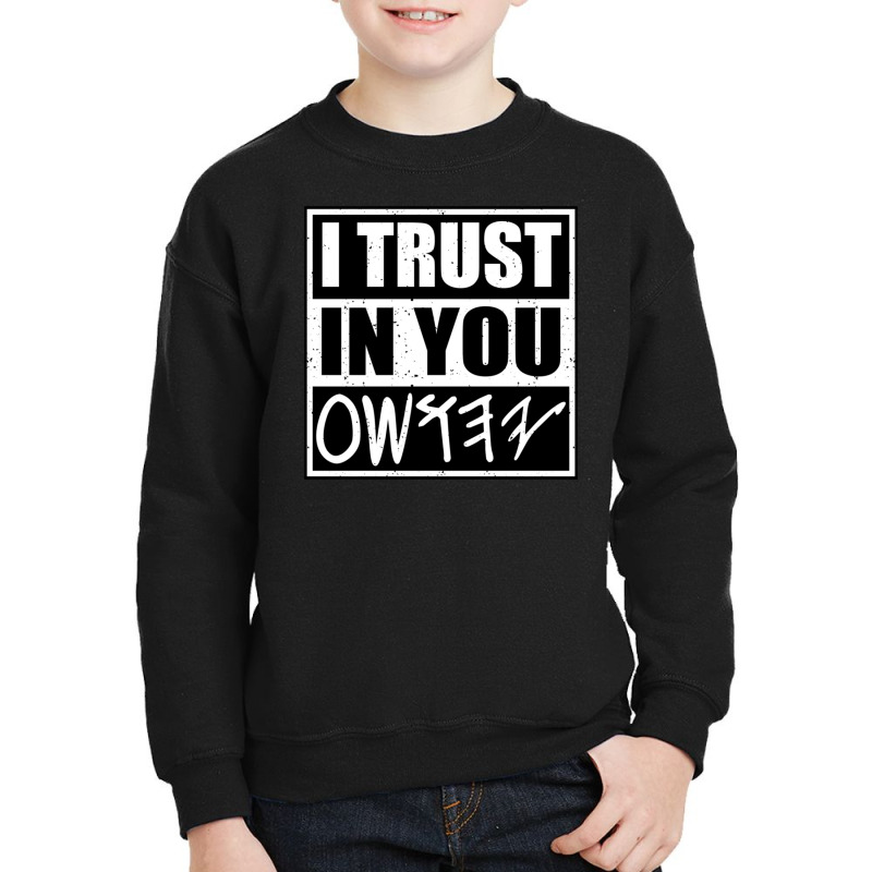 I Trust In You Yahushua Jesus Youth Sweatshirt by Min01 | Artistshot