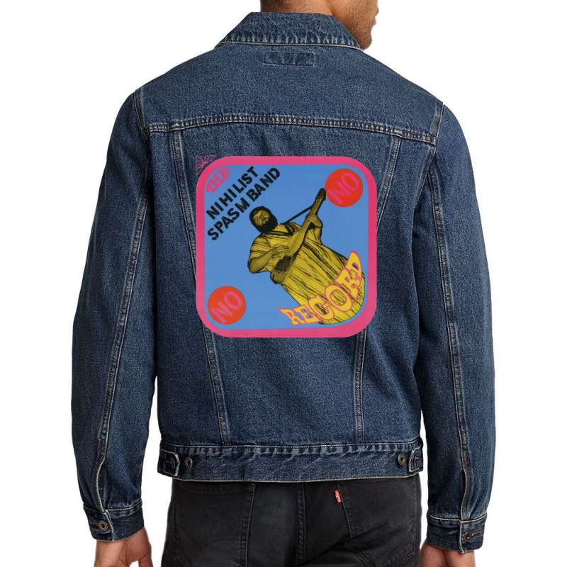 Nihilist Bandone Men Denim Jacket by AlainaRoberts | Artistshot