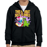 Mademark X Rugrats Womens This Rugrat Just Turned 3 3rd Birthday Party Youth Zipper Hoodie | Artistshot