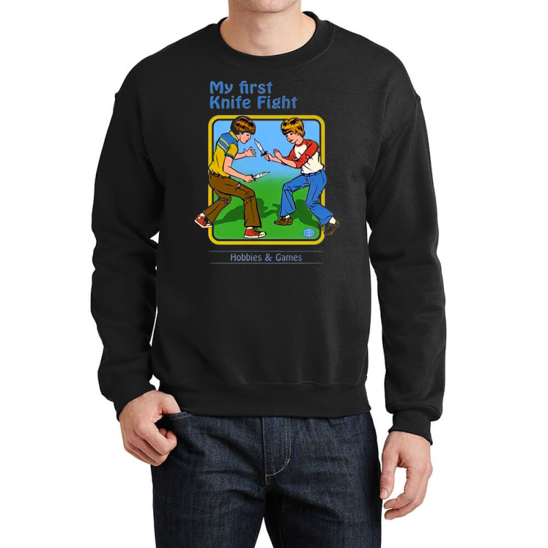 My First Knife Fight-rwis1 Crewneck Sweatshirt by cm-arts | Artistshot