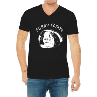 Guinea Pig Furry Potato, Guinea Pig Furry Potato Vintage,  Guinea Pig  V-neck Tee | Artistshot