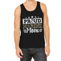 Proud Marine Military Veteran Mom Mama Mommy Mother's Day T Shirt Tank Top | Artistshot