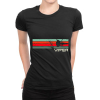 Retro Viper Battlestar Galactica Ladies Fitted T-shirt | Artistshot