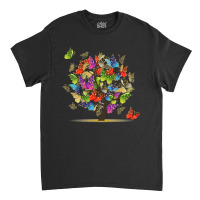 Butterfly Tree Beautiful, Butterfly Tree, Beautiful, Butterfly Tree Vi Classic T-shirt | Artistshot