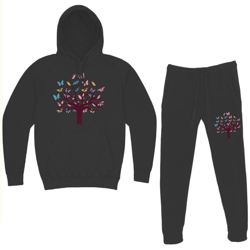 Butterfly Tree Design, Butterfly Tree Beautiful, Butterfly Tree, Beaut Hoodie & Jogger set by SHOPTTTTR5 | Artistshot