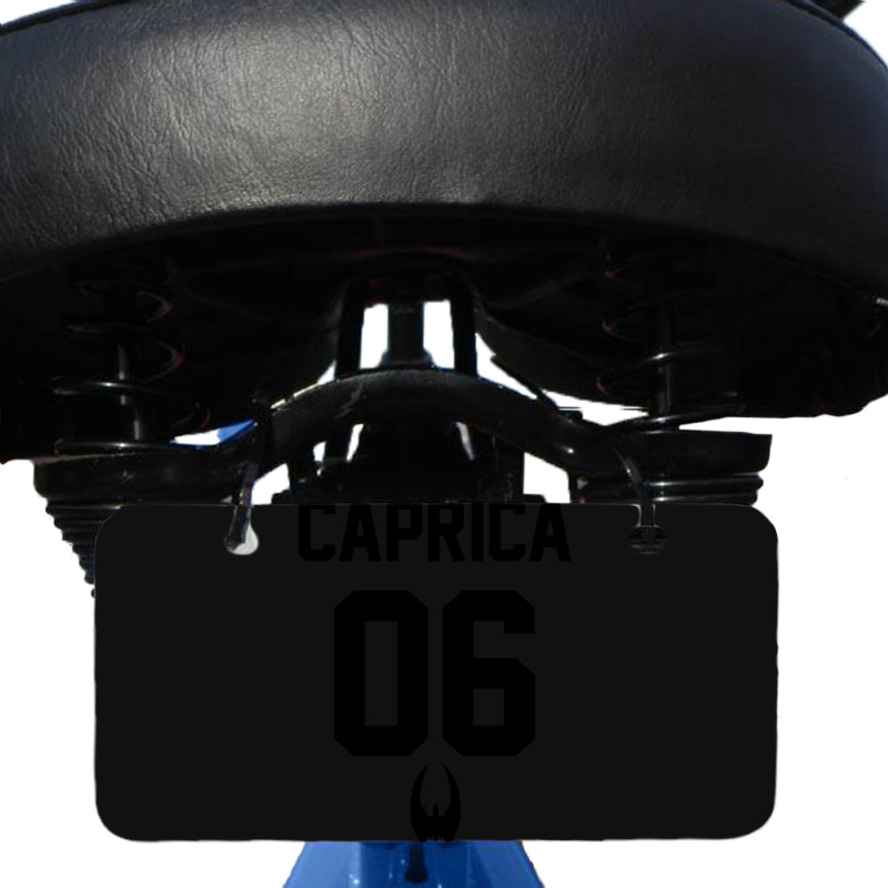 Caprica Baseball Shirt Bicycle License Plate | Artistshot