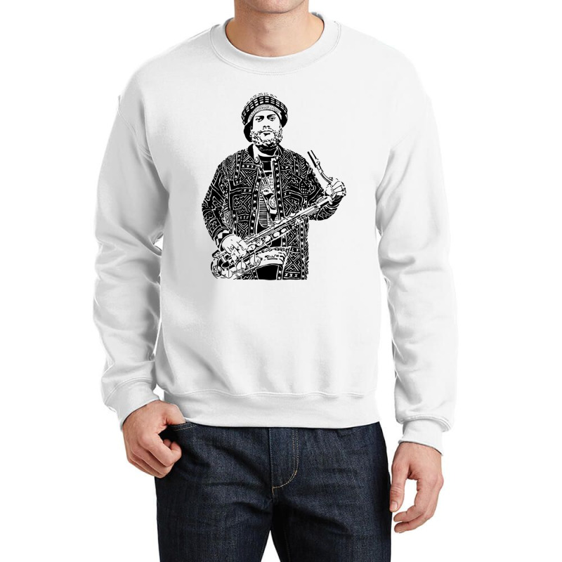 Kamasi Washington Crewneck Sweatshirt by JESSICAALLEN | Artistshot