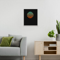 Synthesizer Fan Waveform Metal Print Vertical | Artistshot