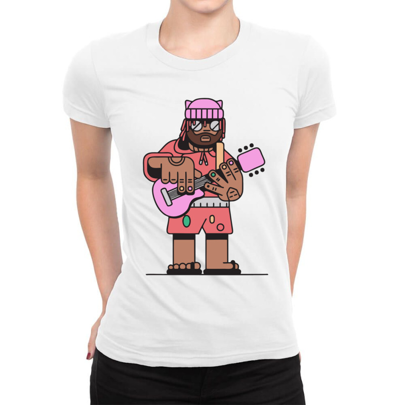 Pink Is Pain Ladies Fitted T-Shirt by JESSICAALLEN | Artistshot