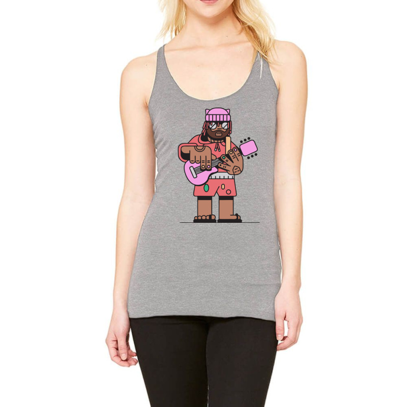 Pink Is Pain Racerback Tank by JESSICAALLEN | Artistshot