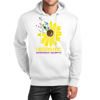 Hispanic Heritage Month Sunflower Flag Petals Women Girls T Shirt Unisex Hoodie | Artistshot