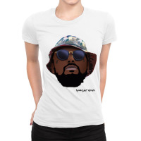 Schoolboy Q - Rshh Cartoon Long Sleeve Ladies Fitted T-shirt | Artistshot