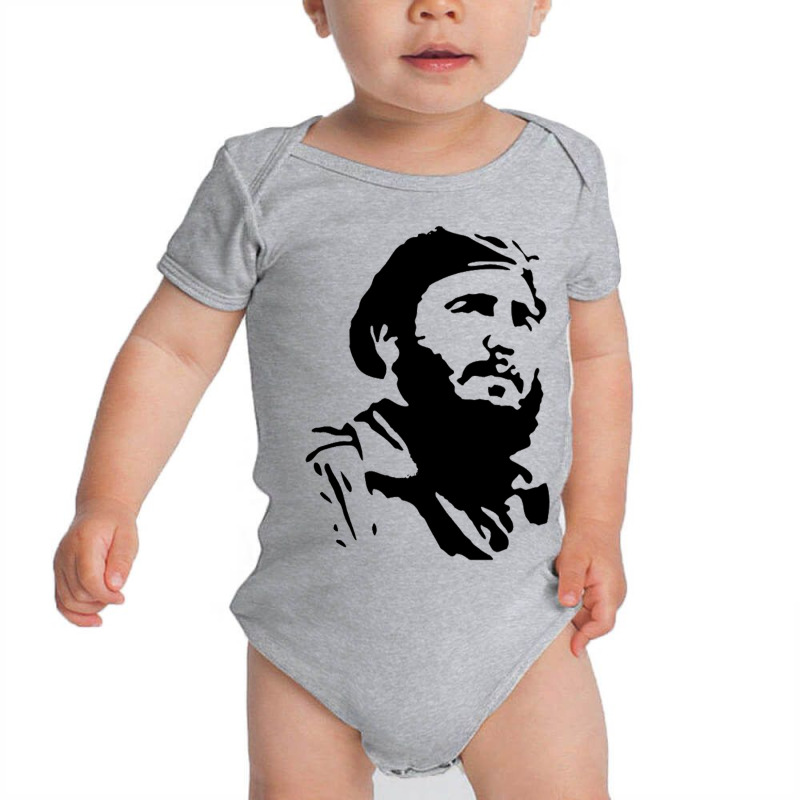 Fidel Castro Cuba Revolution Baby Bodysuit by Carrieritt | Artistshot