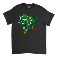 Dinosaur Ireland, St Patricks Day, Cute Dinosaur, Dinosaur Ireland Vin Classic T-shirt | Artistshot