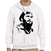 Fidel Castro Cuba Revolution (2) Youth Zipper Hoodie | Artistshot